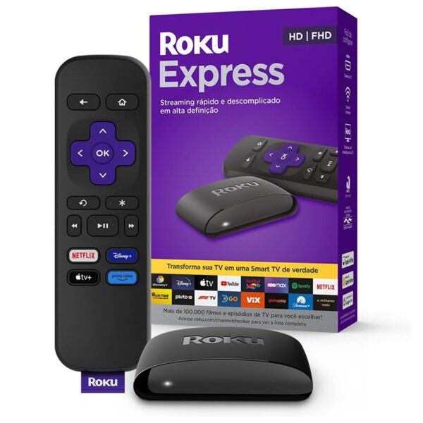 Dongle para TV Roku Express