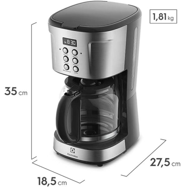 Cafeteira Elétrica Electrolux Inox - Imagem 2