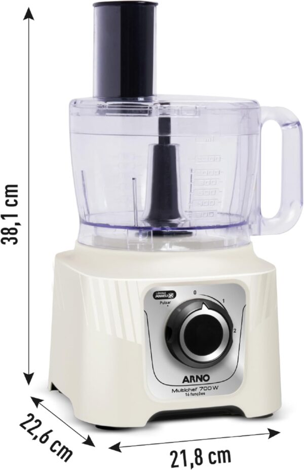 Multiprocessador Arno Multichef 700W - Imagem 3