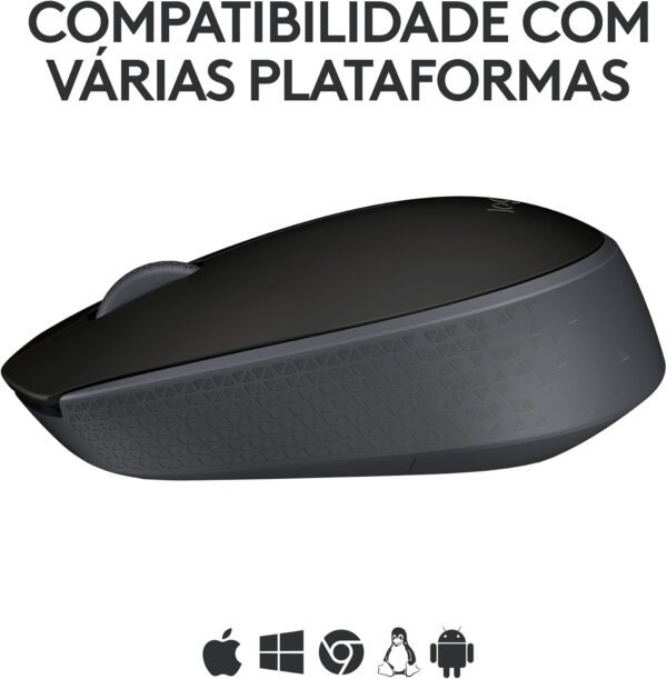Mouse sem fio Logitech M170 - Imagem 4