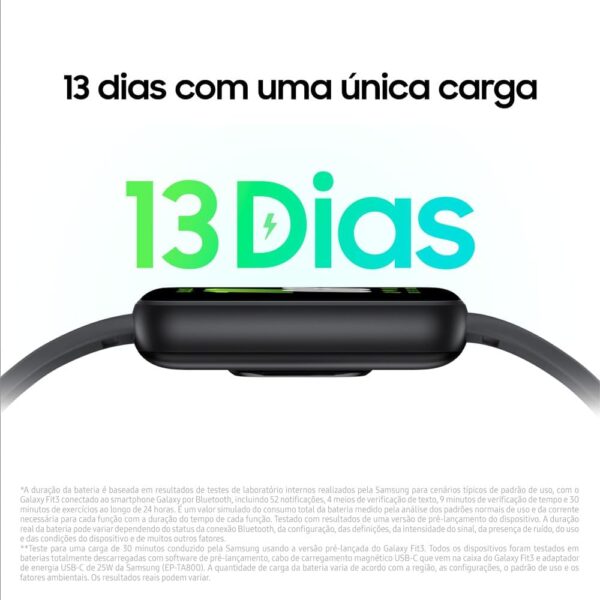 Smartwatch Samsung Galaxy Fit3 - Imagem 3