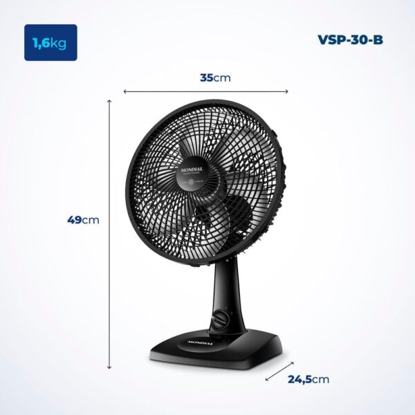 Ventilador de Mesa 30cm Super Power - Imagem 4