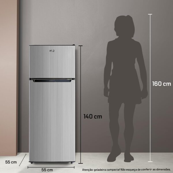 Geladeira Refrigerador HQ Defrost 230L - Imagem 5