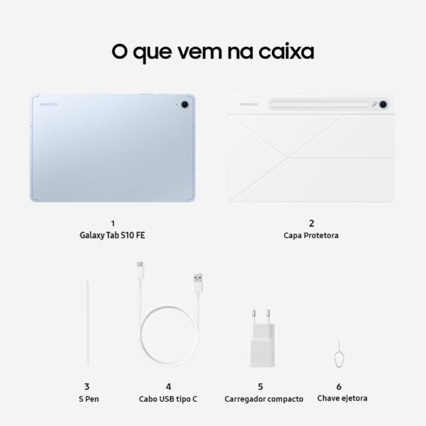 Tablet Samsung Galaxy Tab S10 FE - Imagem 3