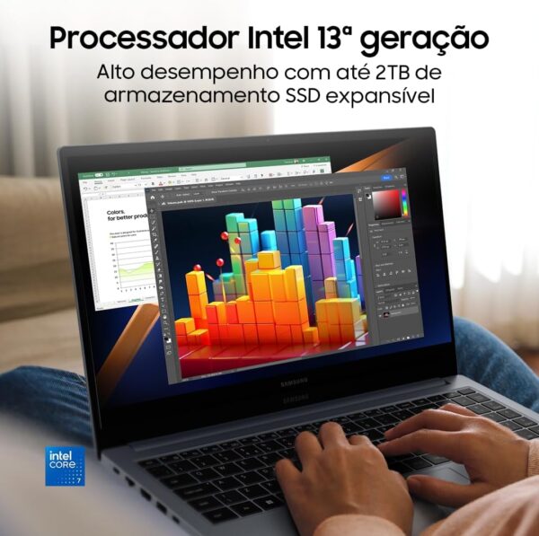 Notebook Samsung Galaxy Book4 Intel Core i5 - Imagem 6