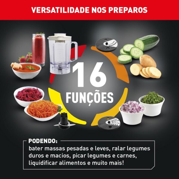 Multiprocessador Arno Multichef 700W - Imagem 6