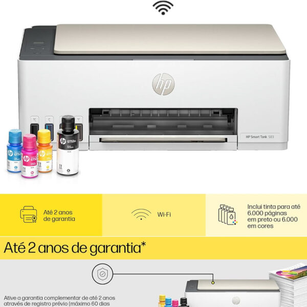 Impressora Multifuncional HP Smart Tank 583 - Imagem 7