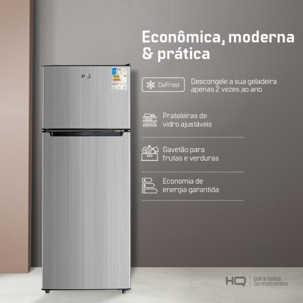 Geladeira Refrigerador HQ Defrost 230L - Imagem 7