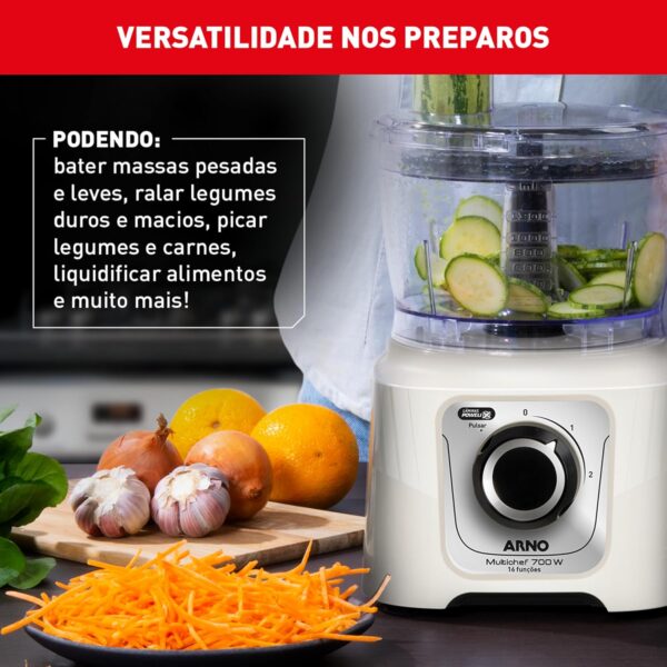 Multiprocessador Arno Multichef 700W - Imagem 7