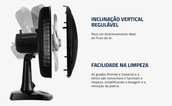 Ventilador de Mesa 30cm Super Power - Imagem 8