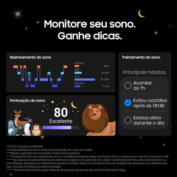 Smartwatch Samsung Galaxy Fit3 - Imagem 8
