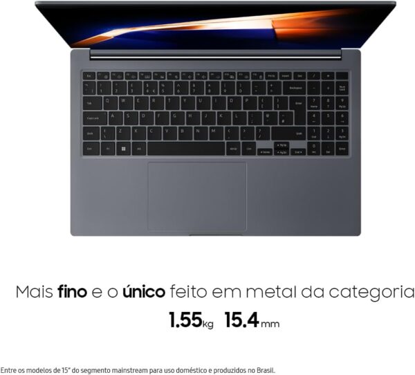 Notebook Samsung Galaxy Book4 Intel Core i5 - Imagem 8