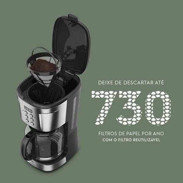 Cafeteira Elétrica Electrolux Inox - Imagem 8