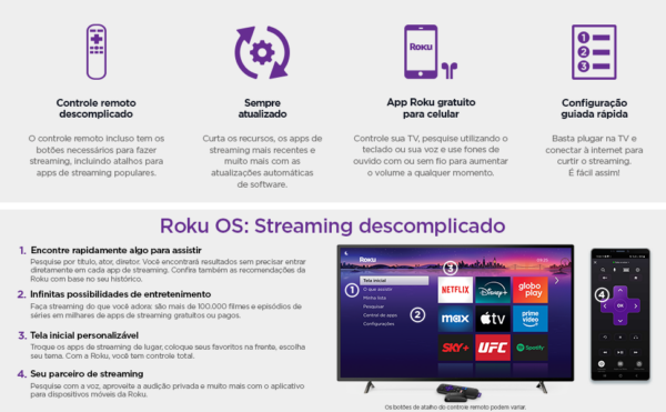 Dongle para TV Roku Express - Imagem 8