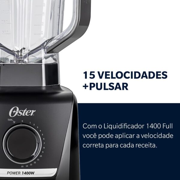 Liquidificador 1400 Full Oster - Imagem 7