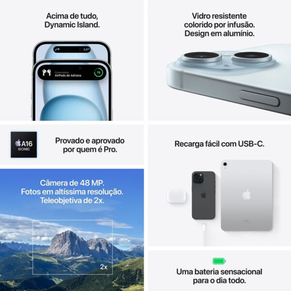 Apple iphone 15 128Gb - Imagem 7